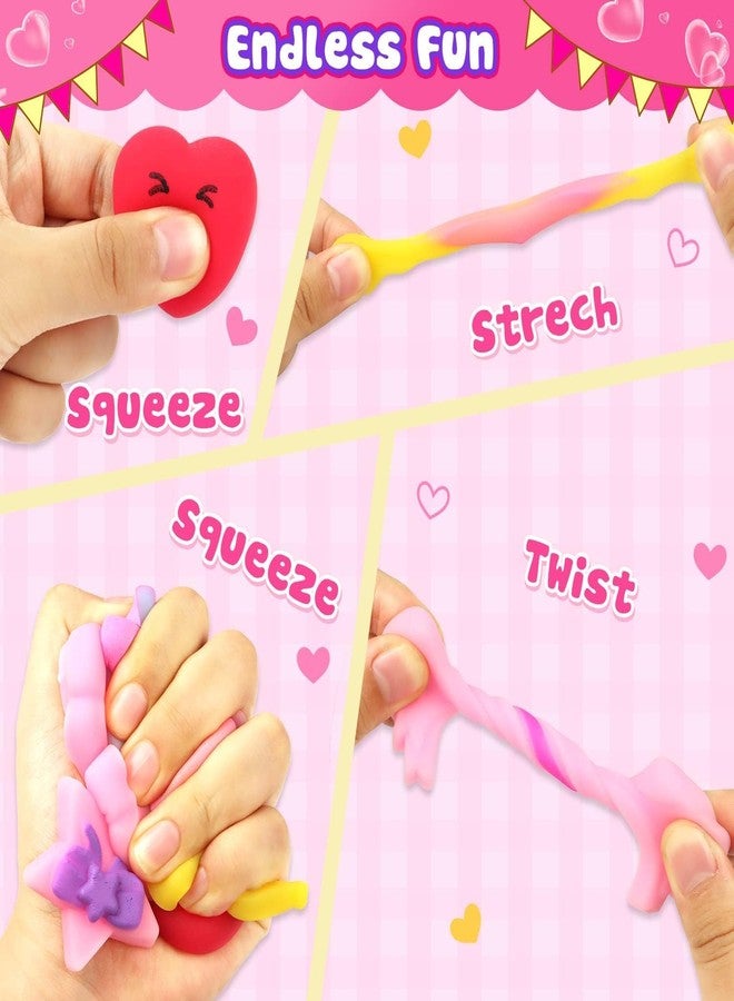 ANAB GIAB Valentines Cards with Mochi Squishy Toys Squishies for Kids (Set of 5) - Image 2